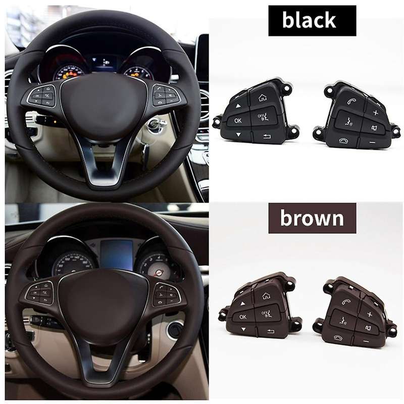 Car MultiFunction Steering Wheel Control Switch Buttons for C GLC Class W205 A0999050200 A0999050300