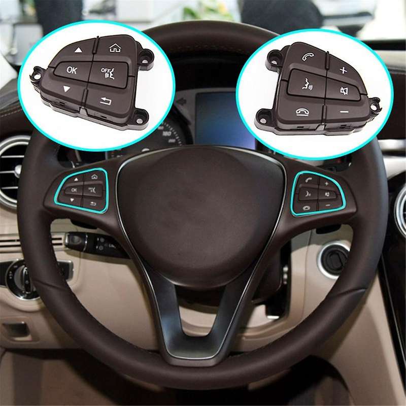 Car MultiFunction Steering Wheel Control Switch Buttons for C GLC Class W205 A0999050200 A0999050300