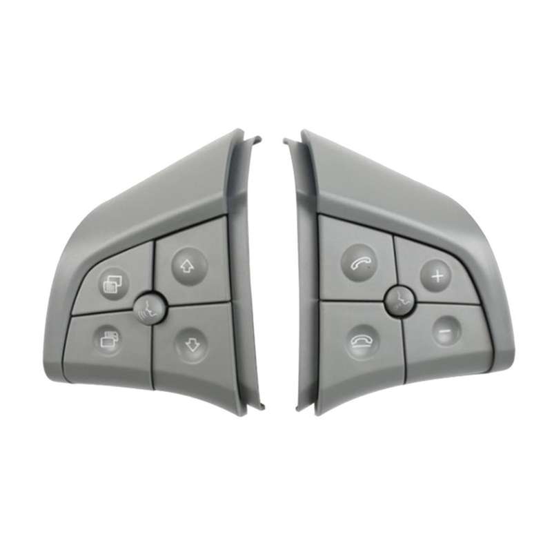 Car Multi-Function Steering Wheel Switch Buttons for ML R B-Class W164 W251 W245 Grey