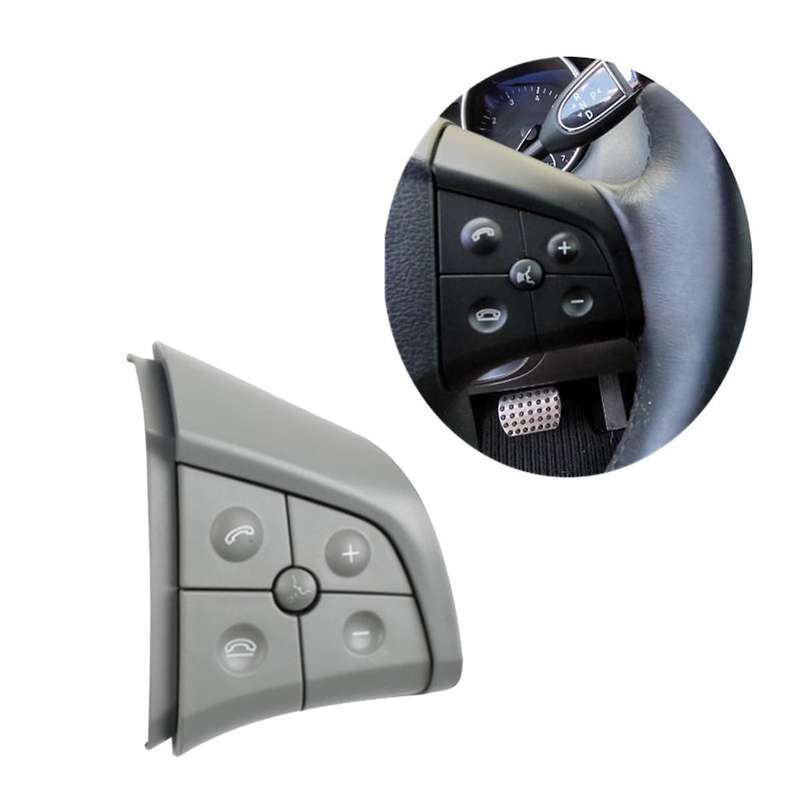 Car Multi-Function Steering Wheel Switch Buttons for ML R B-Class W164 W251 W245 Grey