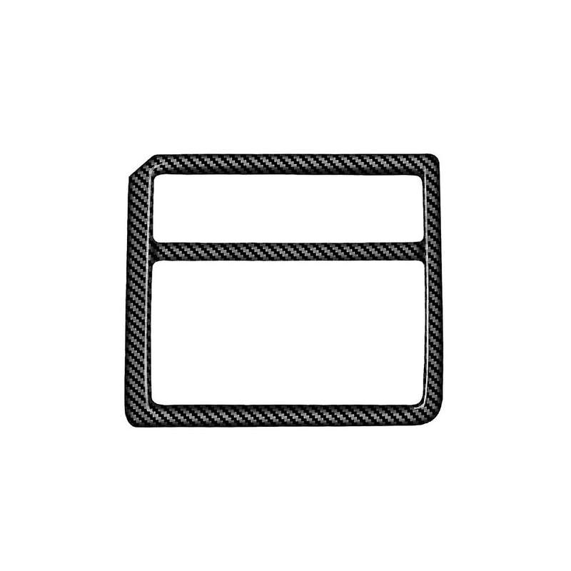 Car Multifunction Switch Panel Trim Frame Cover Sticker for 2024 Car Interior Accessories Carbon Fib