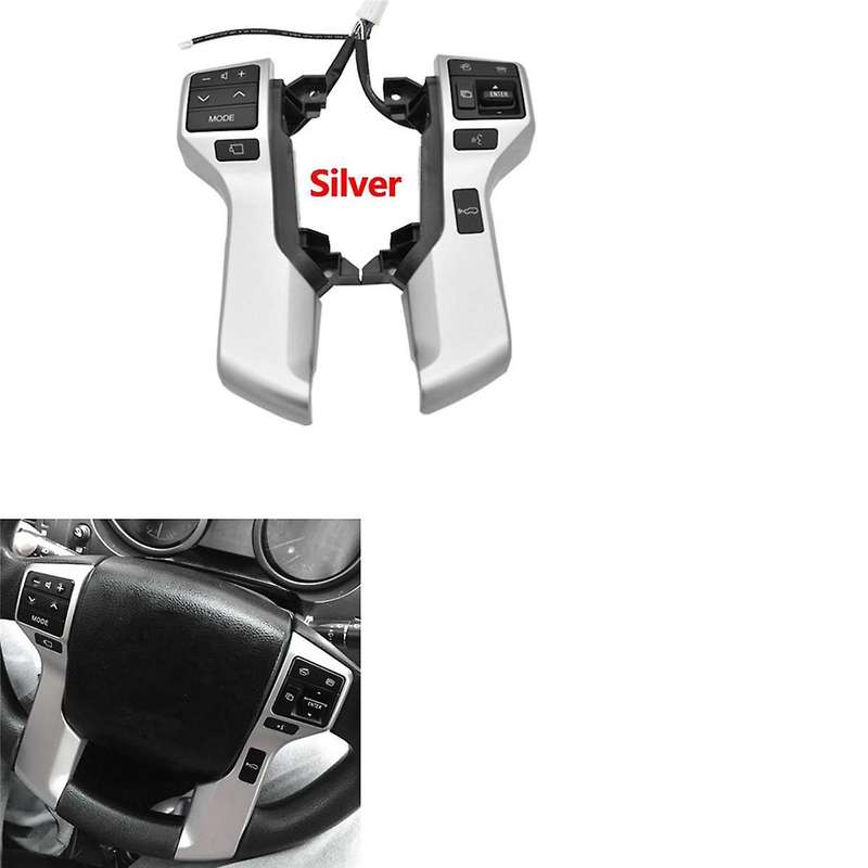 Car Multifunction Steering Wheel Switch Control Cruise Audio Button 84250-60180 for Prado Land Cruis