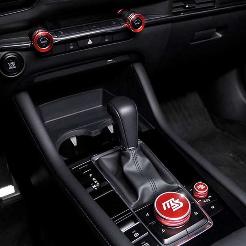 Car Multimedia Air Conditioning Volume Knob Ring for 2019-2021 Ac Climate Control Ring Protection C