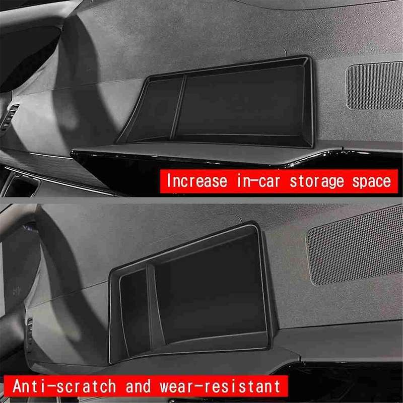 Car Navigation Screen Rear Storage Box Organizer for C28 2023+ Car Interior Accessories