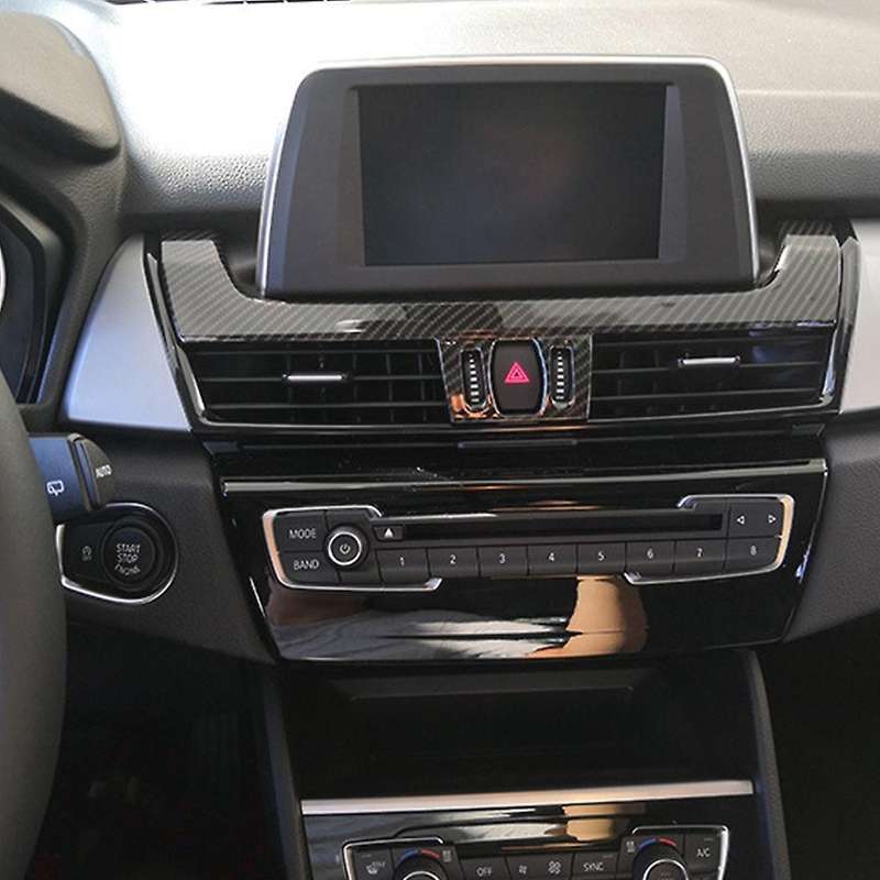 Car Navigation Display Panel Cover Trim for 2 Series Gran Tourer F45 F46 218I 2014-2018