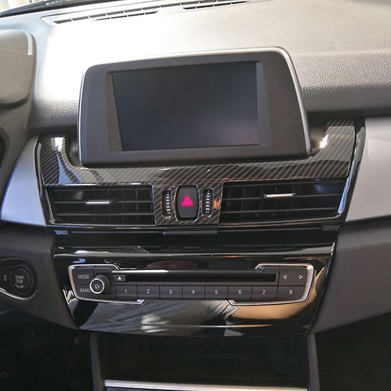 Car Navigation Display Panel Cover Trim for 2 Series Gran Tourer F45 F46 218I 2014-2018