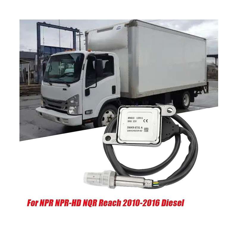 Car NOX Sensor 5WK96731A 89823-13912 89823-13911 for NPR NPR-HD NQR Reach 2010-2016 Nitrogen Oxide