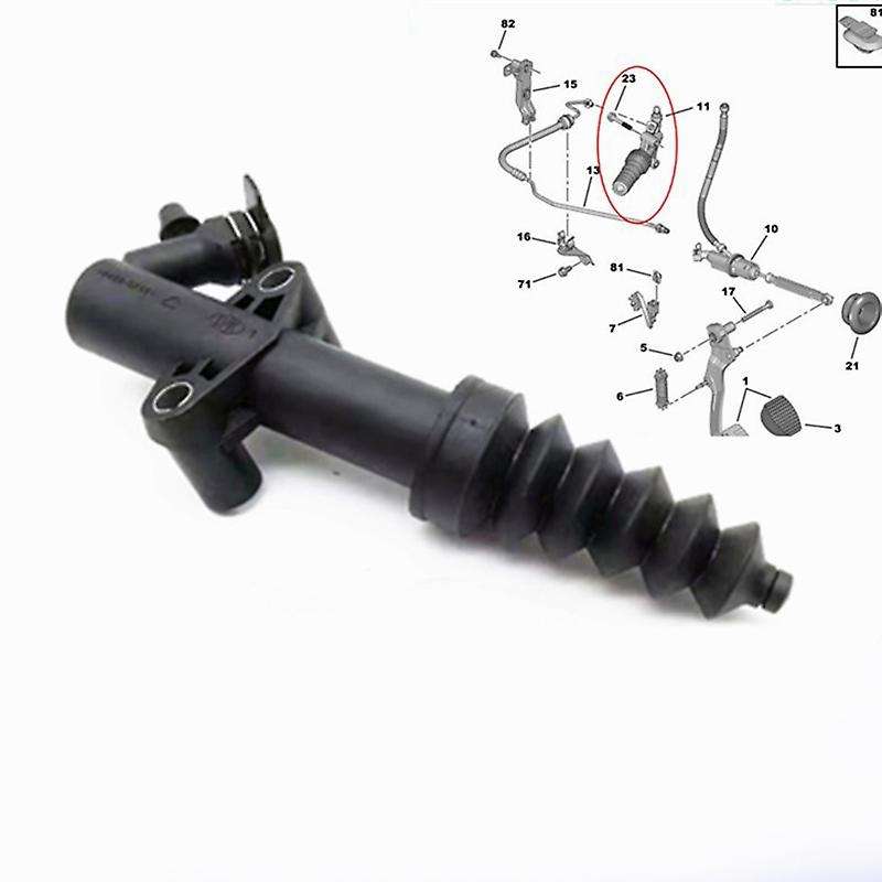 Car New Clutch Slave Cylinder for C2 C3 C4 C5 C8 2.0 for 307 206 207 2.0 218295 9635975480