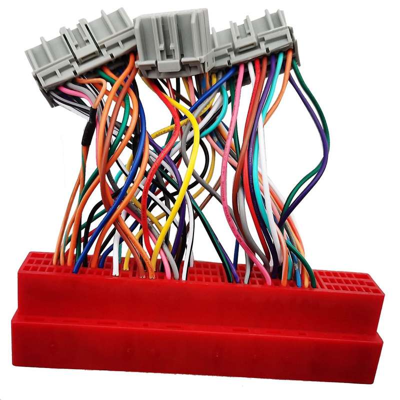Car OBD2B to OBD1 Conversion Harness Adapter Ecu Jumper for /