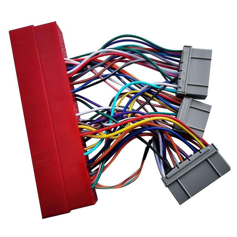 Car OBD2B to OBD1 Conversion Harness Adapter Ecu Jumper for /