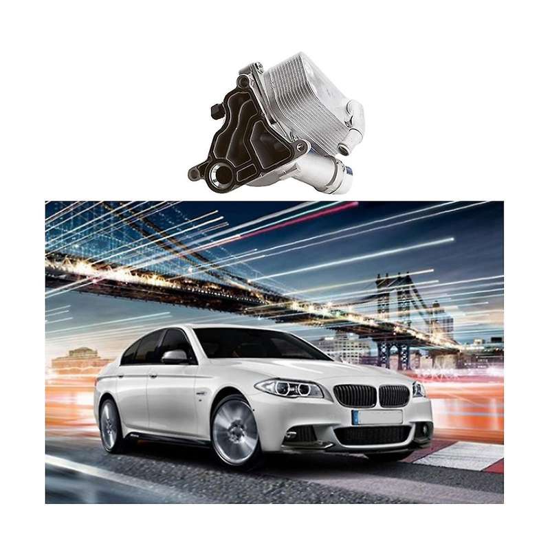 Car Oil Filter for 5 Series 2010-2016 X4 2014-2018 Z4 2009-2015 Oil Radiator 11428637812