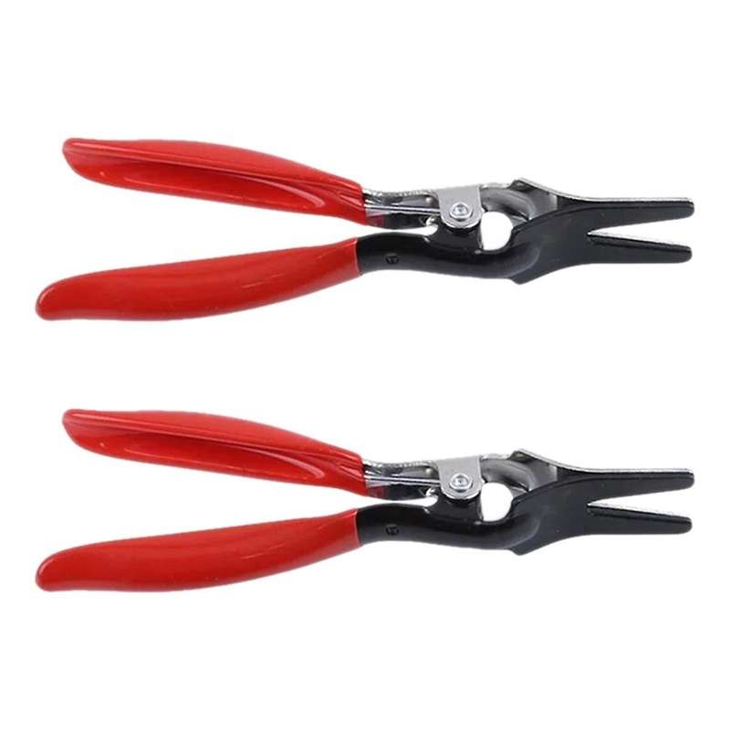 Car Oil Hose Pipe Buckle Removal Tool Oil Pipe Separation Clamp Joint Tightening Pliers Fuel Filter