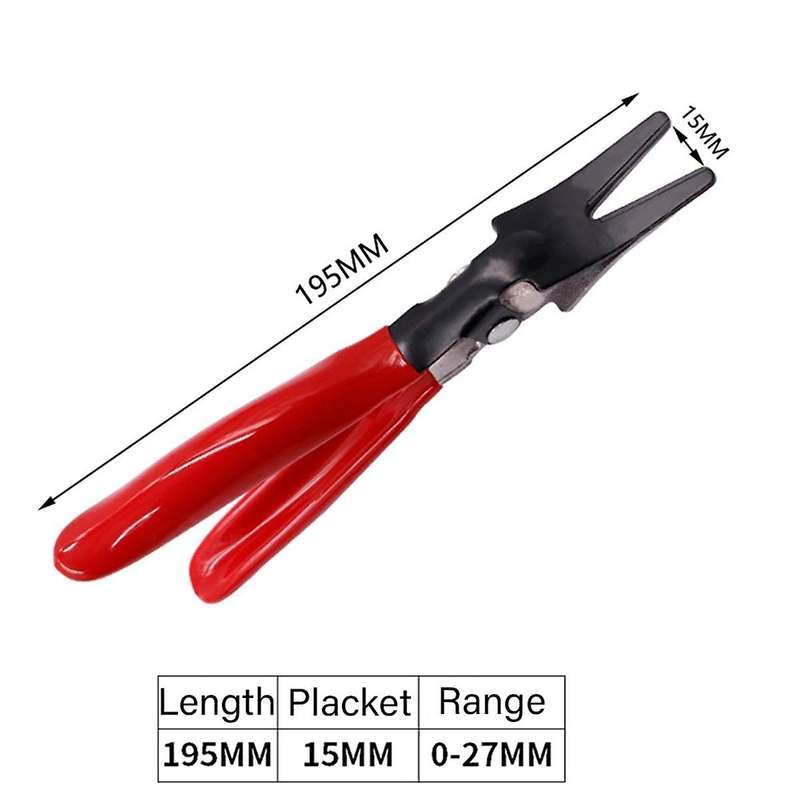 Car Oil Hose Pipe Buckle Removal Tool Oil Pipe Separation Clamp Joint Tightening Pliers Fuel Filter