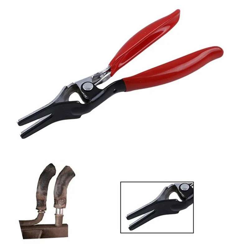 Car Oil Hose Pipe Buckle Removal Tool Oil Pipe Separation Clamp Joint Tightening Pliers Fuel Filter