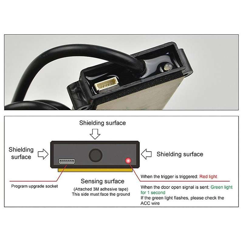 Car One Foot Automatic Trunk Boot Kick Sensor Electric Smart Tailgate Kick Switch for Car Trunk Ope