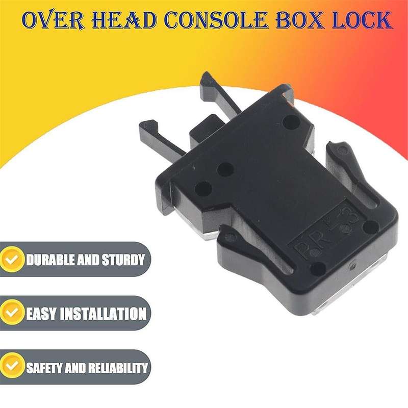 Car over Head Console Box Lock Cover 92184AJ020 11A4829CP for 2009-2014 Legacy Console Box Latch