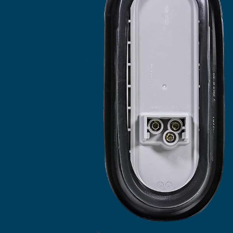 Car Oval 10led Light Bulbs Brake Lights with Plug12v Turn Signal Lights Universal for Most Cars Truc
