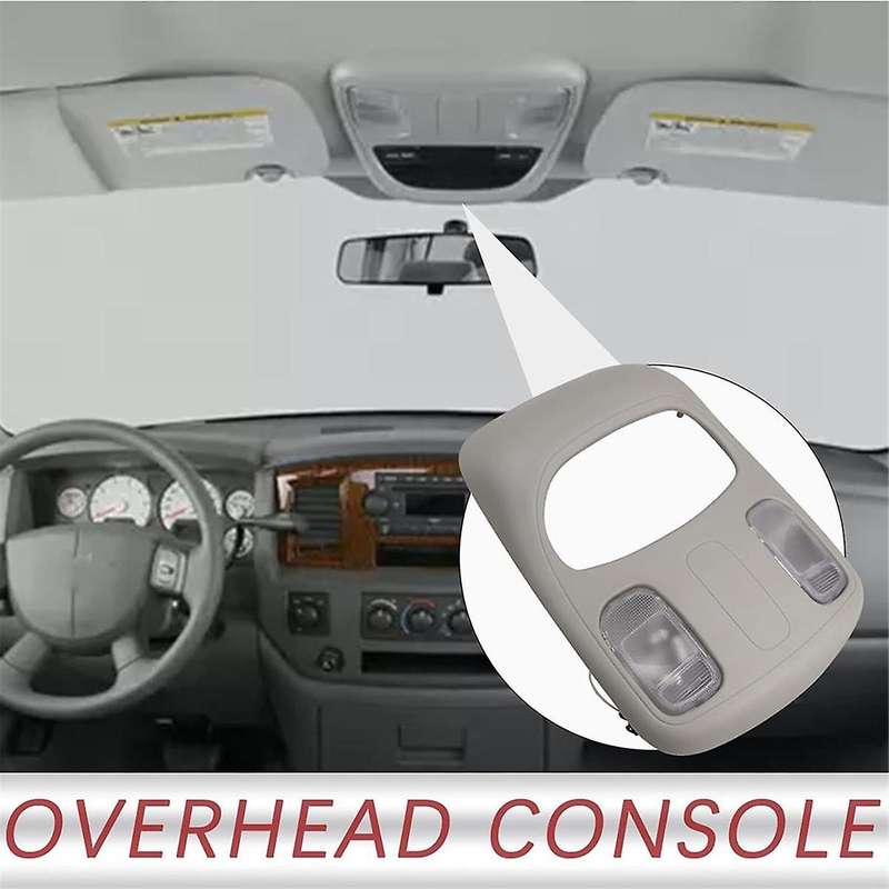 Car OverHead Light Console Reading Light Assy 1DK78BD1AA for Ram 1500 2500 3500 2006-2010 Roof Light