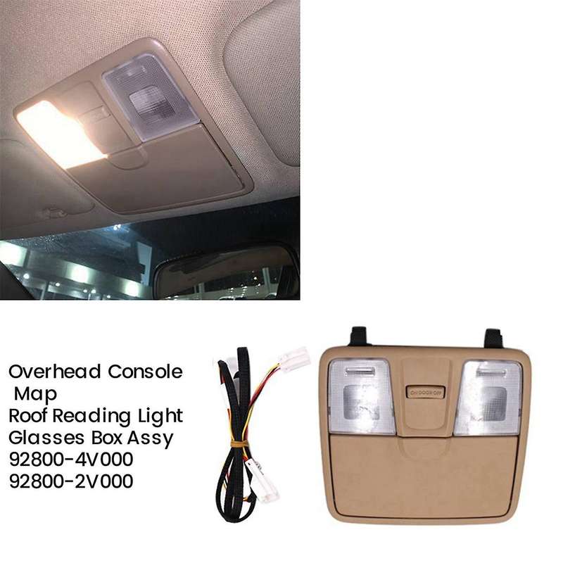 Car Overhead Console Map Roof Light Glasses Box Assy 92800-4V000 for GT I30 IX25 2012-2016 92800-2V