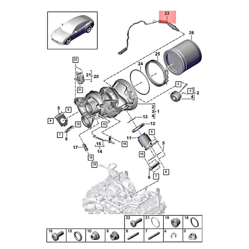 Car Oxygen Sensor for PAC906265B 9A790626520 8W0906265K 06M906265