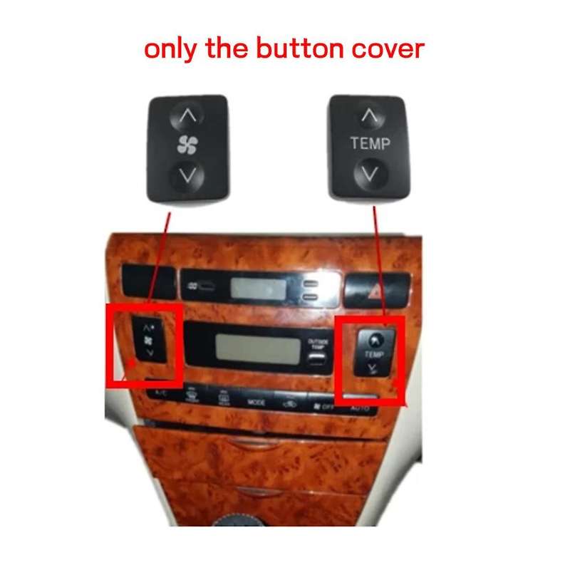Car Panel Switch Cover Temperature Control Button for 2002-2007