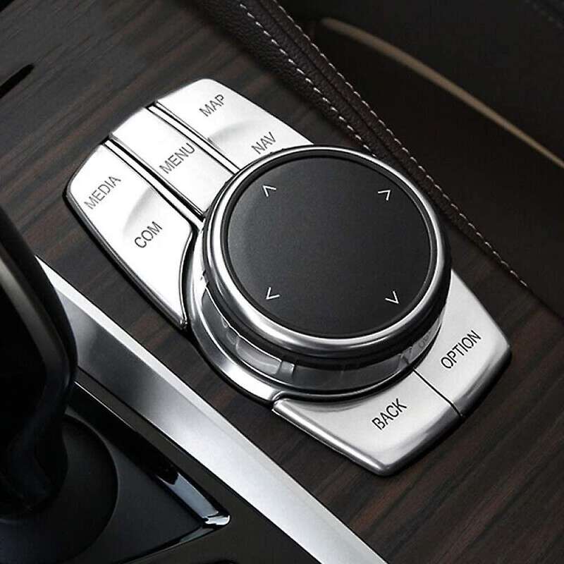Car Parking Brake Button Gear Shift Panel Media Park Control Decorative Cover for 5 Series G30 2017
