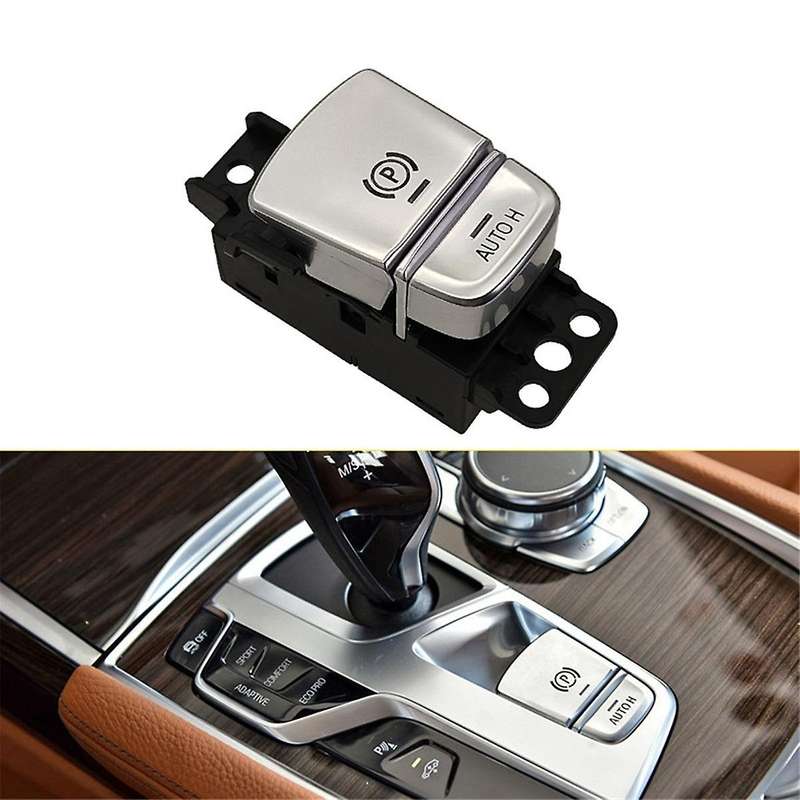 Car Parking Control Switch Button for 7 Series G11 G12 2016-2022 Electronic Handbrake Switch Assemb