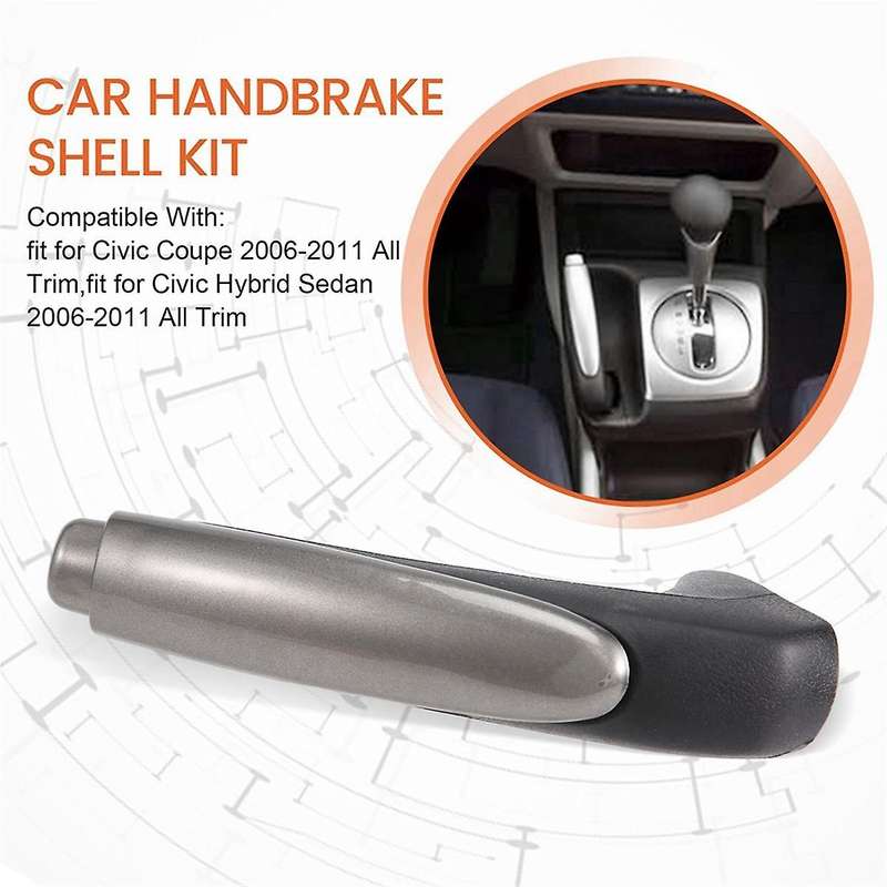 Car Parking Handbrake Cover Lever Kit for 2006 2007 2008 2009 2010 2011 LHD