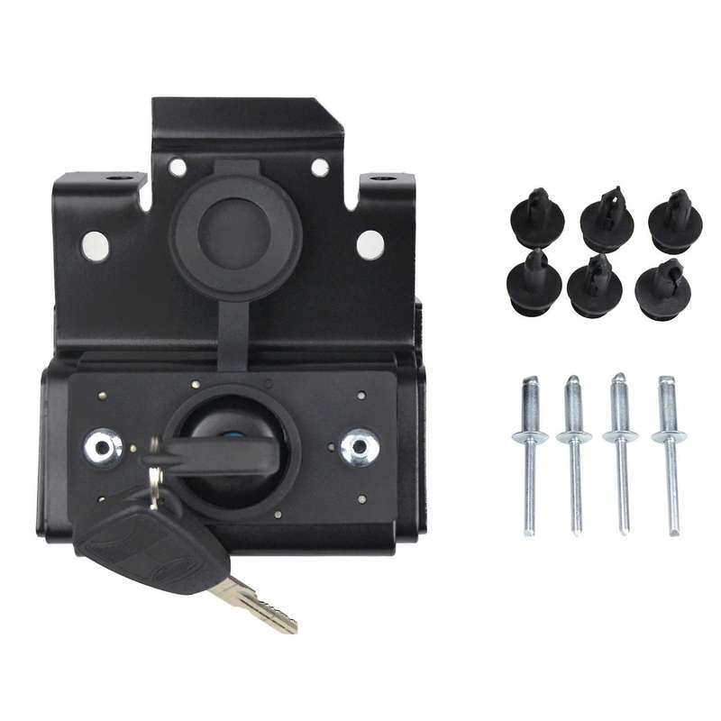 Car Parts Latch Protective Metal Anti Theft Vehicle with Key Fixed Front Engine Hood Lock Durable fo
