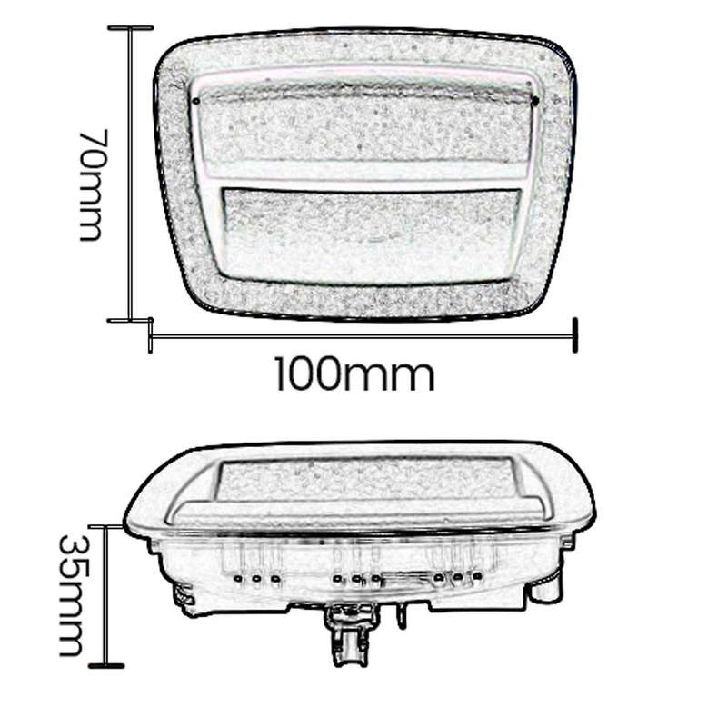 Car Passenger Glovebox Opener Cover 51169223832 for 5 Series F10 F11 7 Series F01 F02 Instrument St