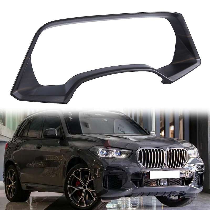 Car Peach Wood ABS Interior Dashboard Meter Display Frame Cover Trim Interior Mouldings for X5 G05 X