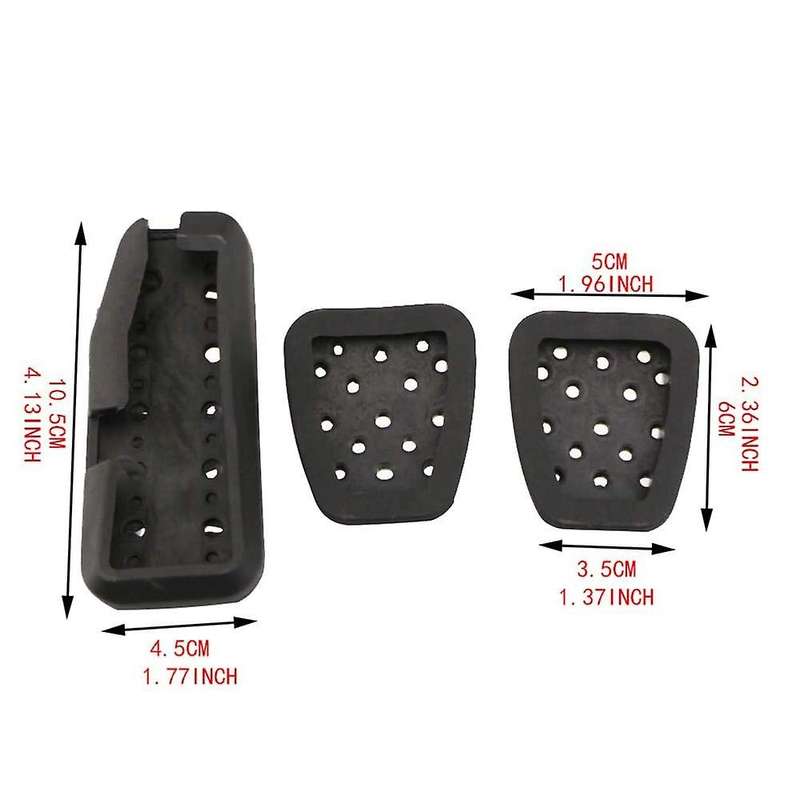 Car Pedals Gas Brake Clutch Accelerator Pedal Compatible Honda CITY 13-20 MT