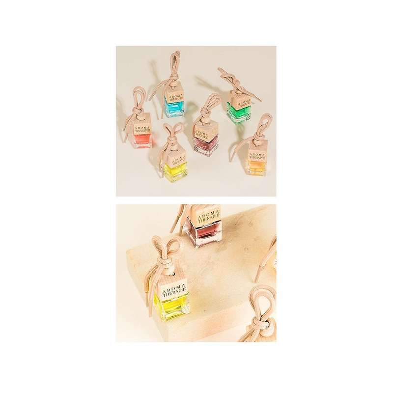 Car Perfume Car Aromatherapy Jewelry Car Fragrance Pendant Light Fragrance Ornament - Sweet-Scented