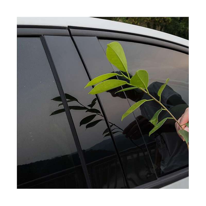 Car Pillar Posts Door Window Trim Molding for Explorer 2011-2019 Anti Scratch Stickers Accessories ,