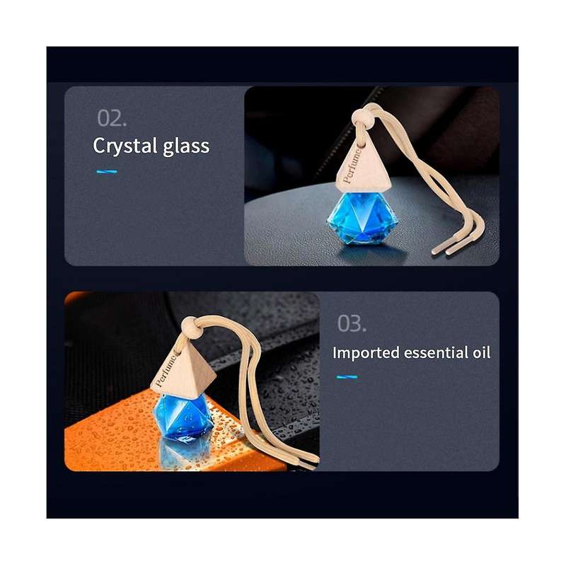 Car Perfume Pendant Long-Lasting Light Fragrance Special Car Diffuser Pendant - Medicinal Fragrance