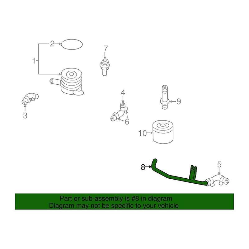 Car Pipe 21328AA011 for 2002-2007 Legacy Car Accessories