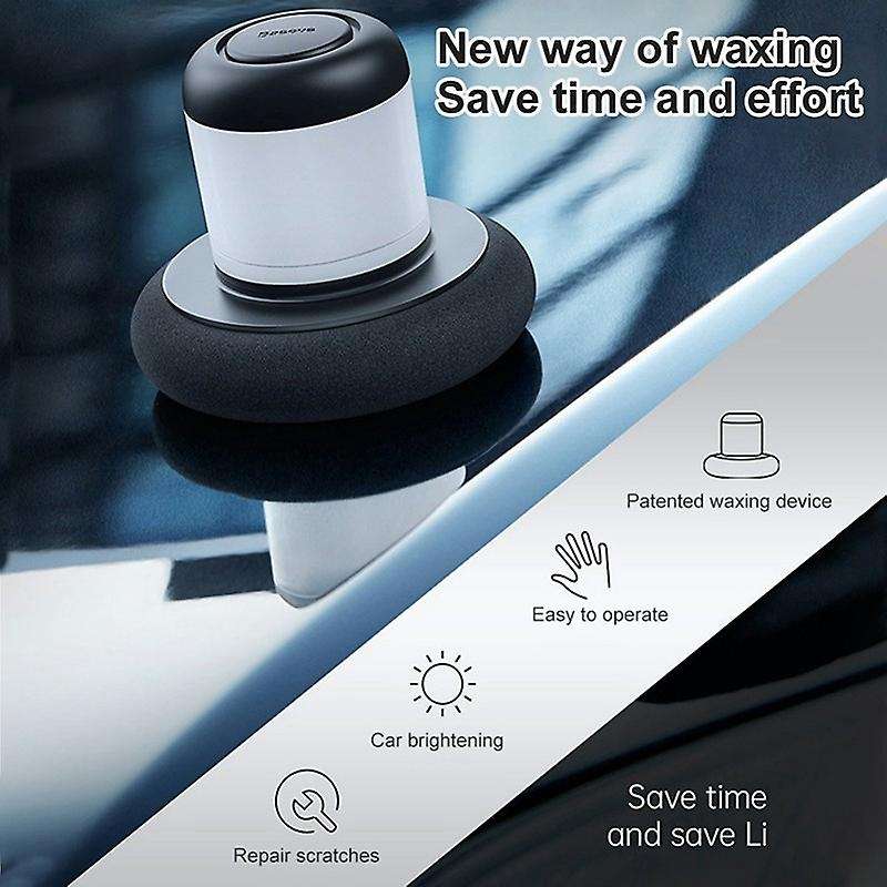 Car Polisher, Cordless Waxer Polisher Portable Wireless Buffer Kit Scratch Repair Paint Care Buffing
