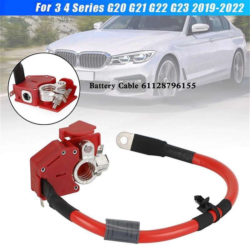 Car Positive Battery Cable 61128796155 for 3 4 Series G20 G21 G22 G23 2019-2022 Battery Leads Protec
