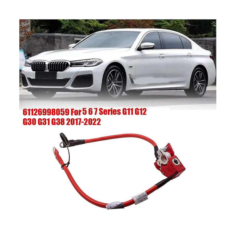 Car Positive Battery Cable 61126998059 for 5 6 7 Series G11 G12 G30 G31 G38 2017-2022 Battery Leads