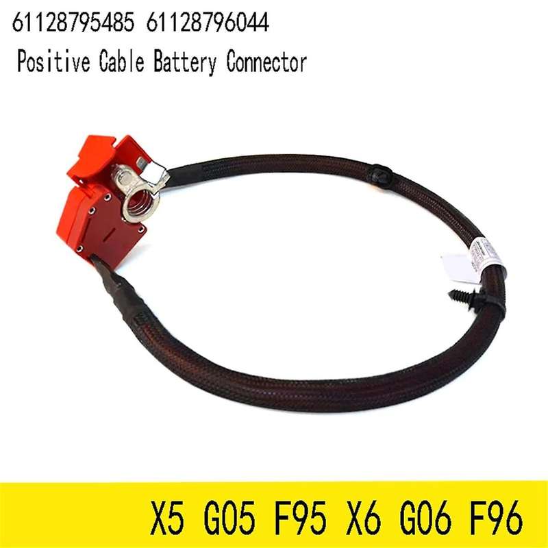 Car Positive Battery Cable for X5 G05 F95 X6 G06 F96 Positive Cable Battery Connector 61128795485 6