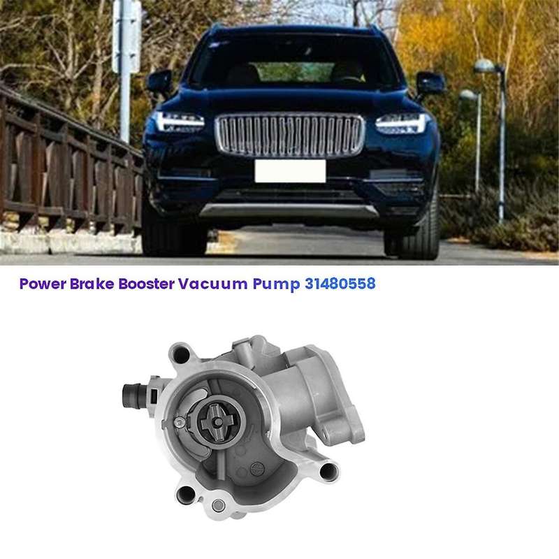 Car Power Brake Vacuum Pump 31480558 for XC90 XC60 XC70 XC40 V90 S60 S80 S90 2014-2020 Turbo Booster