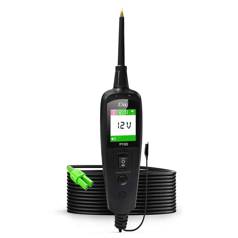 Car Power Test Electric Circuit Tester Automotive Diagnostic-Tool for Cars and Trucks P100