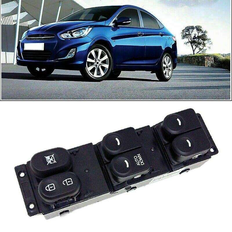Car Power Window Main Switch Button for Accent 2011-2017 93570-1R111