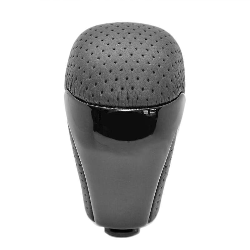 Car Pu Leather Gear Shift Knob Compatible Toyota Highlander Tacoma 2017-2019