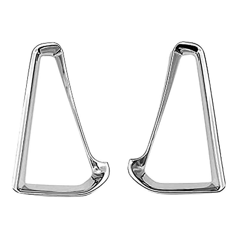 Car Protective Frame for Noah/Voxy 80 Series Modified Rear Fog Lamp Decorative Bright Frame Silver