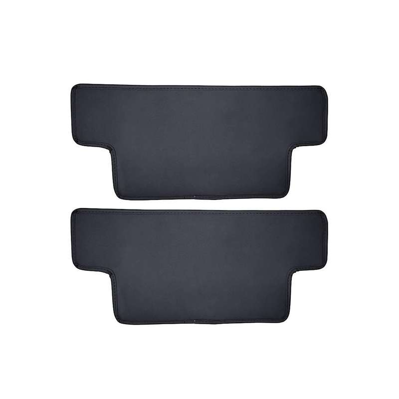 Car PU Leather Seat Rear Protection Pad for 10 Series Car Seat Anti-Kick Pad Interior Trim Accessori
