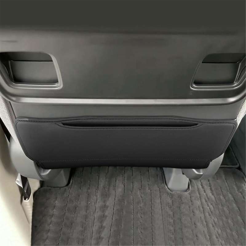 Car PU Leather Passenger Seat Rear Protection Pad for STEPWGN RP8 Car Seat Anti-Kick Pad Interior Ac