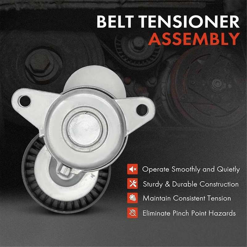 Car Pulley Tensioning Assembly HL3Z-6A228-A for Expedition Navigator 2017-2022 BR3Z6B209E HL3Z6A228A