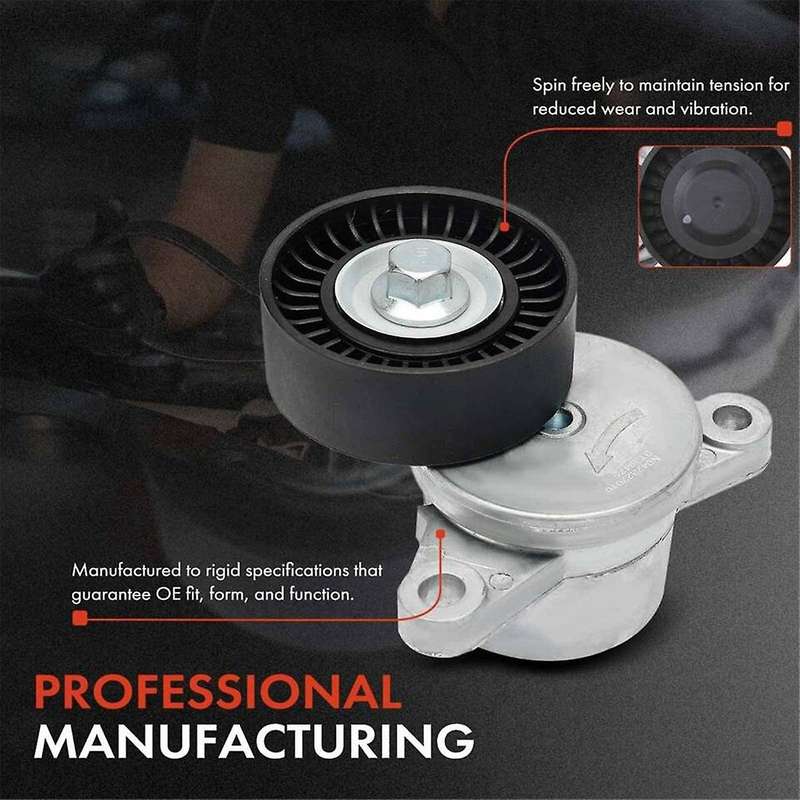Car Pulley Tensioning Assembly HL3Z-6A228-A for Expedition Navigator 2017-2022 BR3Z6B209E HL3Z6A228A