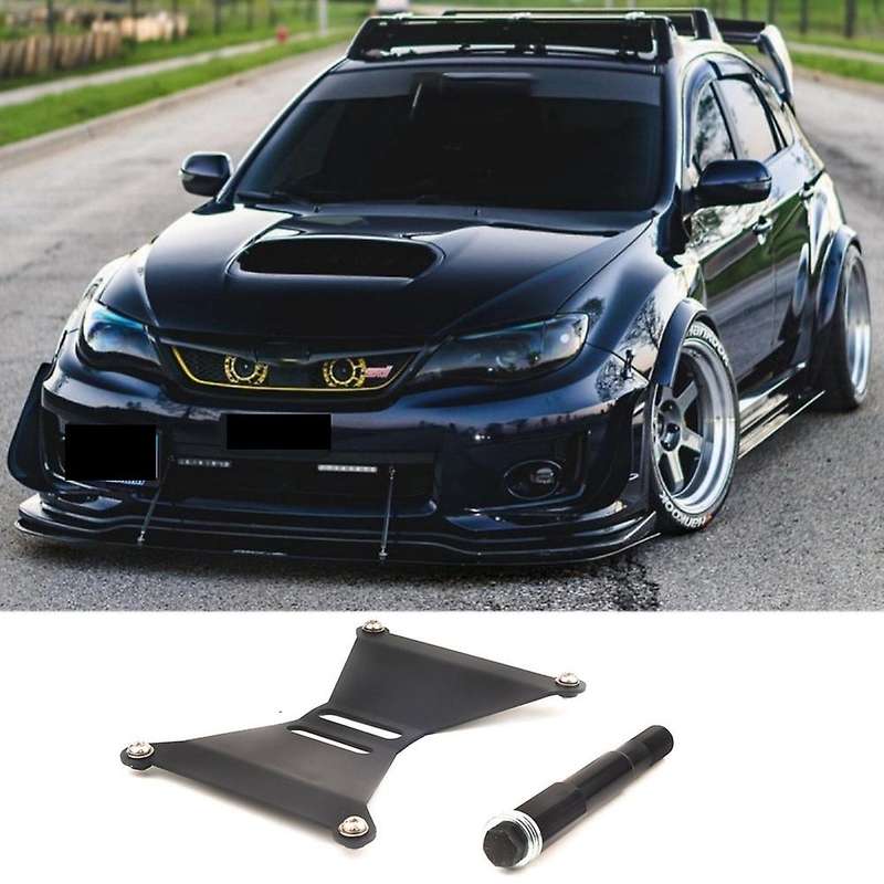 Car Racing Aluminum Front License Plate Holder Relocation Kit for BRZ